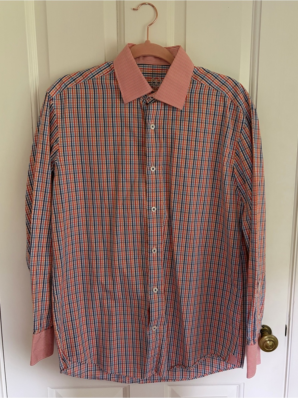 Bugatchi Multi-Check Dress Shirt